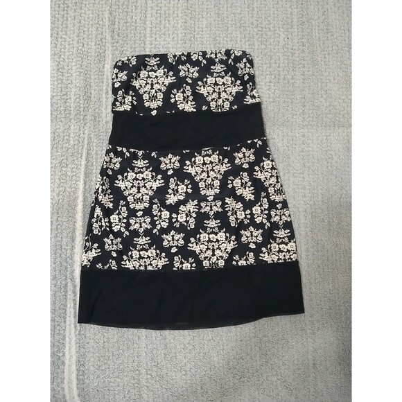 Coco Rave Strapless Floral Mini Dress Md Sexy Boho Cottage Core - Picture 1 of 11